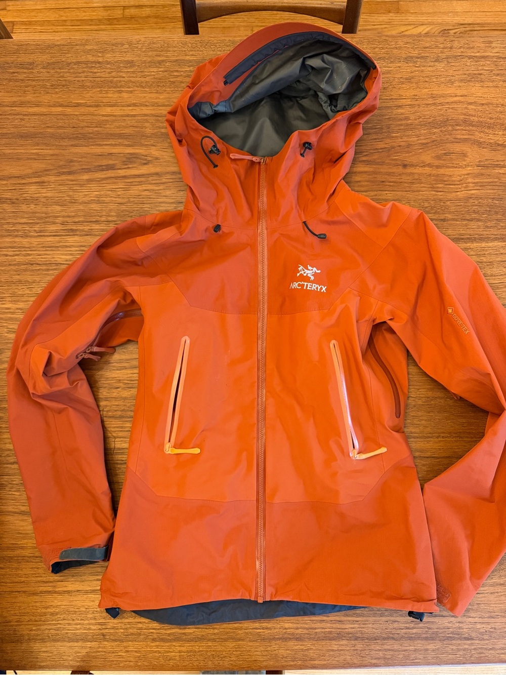 Arc'teryx Women's Beta SL Orange Hooded Gore-Tex Ski Shell